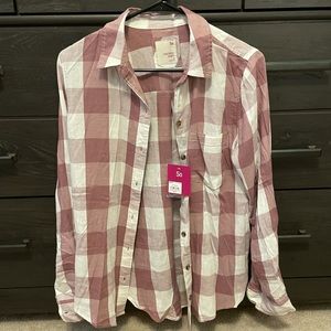 Never Worn, Cute Flannel!